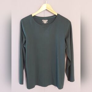 Chico's Deep Teal Long Sleeve Top